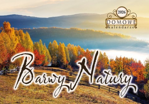 Terminarz Domowy 200x218mm 2027, Barwy Natury, kalendarz jednodzielny 200x285mm, Michalczyk i Prokop TW-10-5