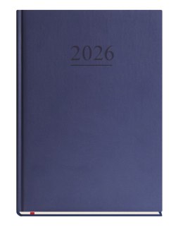 Terminarz Klasyczny B5 2027, granatowy, kalendarz 1 strona 1 tydzień + strona na notatki, Michalczyk i Prokop T-221V-G