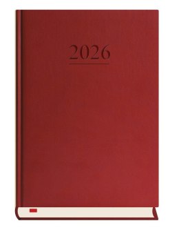 Terminarz Menadżera A5 2027, bordowy, kalendarz dzienny, Michalczyk i Prokop T-203V-B