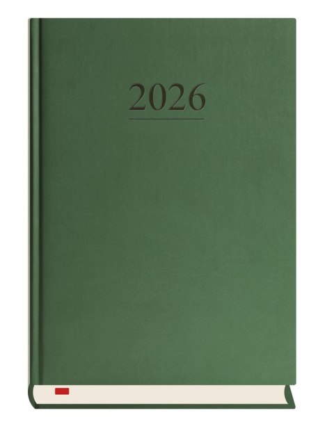 Terminarz Menadżera A5 2027, ciemno zielony, kalendarz dzienny, Michalczyk i Prokop T-203V-Z2