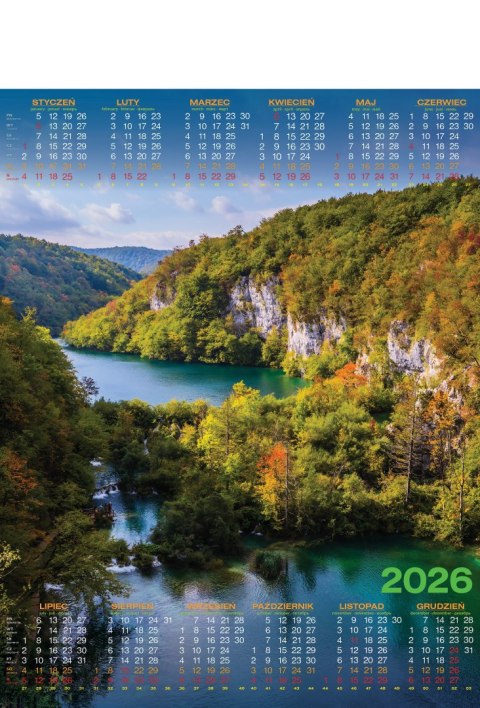 Kalendarz Plakatowy B-1, P05 - POTOK 2027