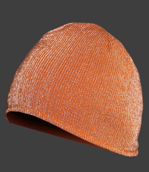SEVEN KINGS CROSS CZAPKA Z DZIANINY MELANGE POMARAŃCZ - Pomarańczowy uniwersalny