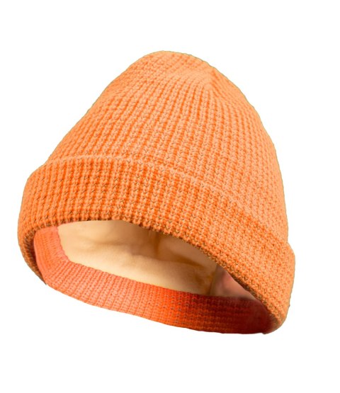 WOLBERG REFLECTO CZAPKA Z DZIANINY POMARAŃCZOWA - Pomarańczowy uniwersalny