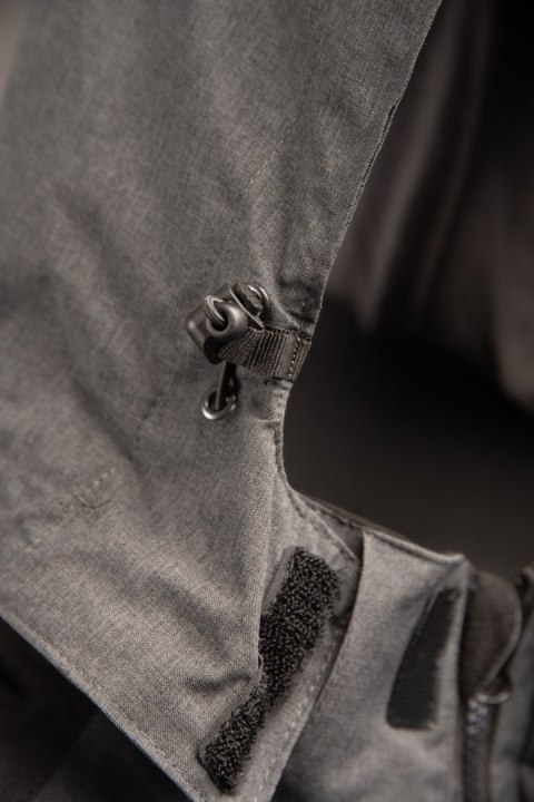 SEVEN KINGS PRO KURTKA STAL/CZERŃ