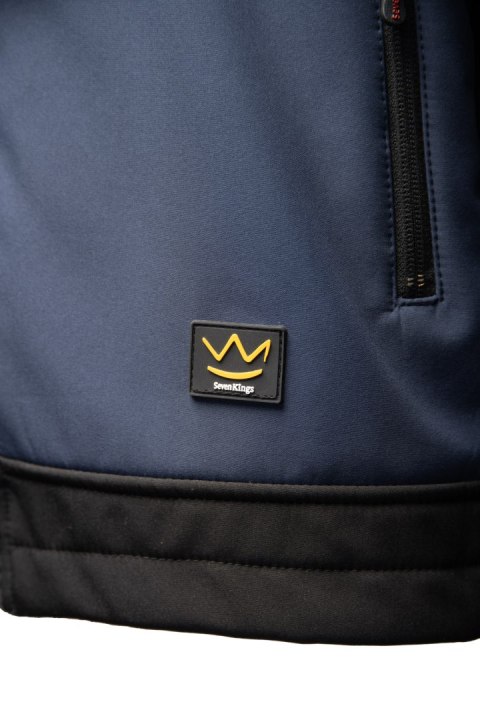 SEVEN KINGS SOFTSHELL NAVY GRANATOWY
