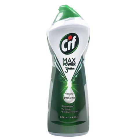 CIF Mleczko czyszczące 1001 g Max Power Spring z wybielaczem 15993