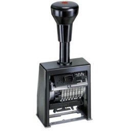 Numerator automatyczny B6 4.5mm/6 REINER REB6 obudowa metal, poduszka czarna