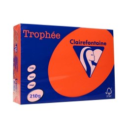 Papier xero A4 210g czerwień kardynalska TROPHEE xca42207 250 ark.