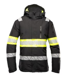 SEVEN KINGS ECO RIVAL KURTKA CZARNY/ŻÓŁTY