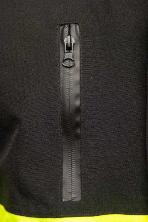 SEVEN KINGS ECO RIVAL KURTKA CZARNY/ŻÓŁTY