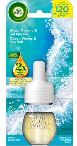 AIR WICK odświeżacz Elektryczny komplet 19ml Bryza Oceanu i Sól Morska 18154