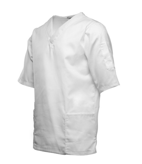 BRIXTON WHITE BLUZA KRÓTKI RĘKAW MĘSKA BIAŁA