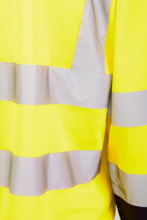 KOSZULKA BRIXTON FLASH DŁUGI RĘKAW 50/50 ŻÓŁTY/GRANAT