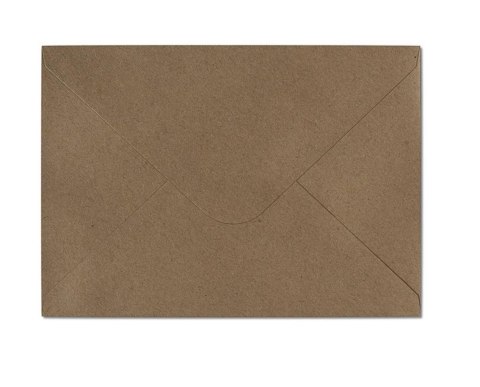 Koperta 160x160mm KRAFT ciemny beż K 120g (10) 280322 GALERIA PAPIERU SALE