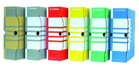 Pudło archiwizacyjne 7661201PL-11 żółte 766001 7661301 100mm DONAU