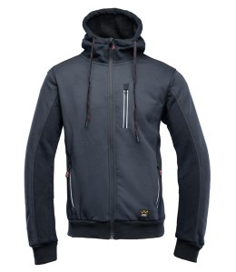 SEVEN KINGS BLUZA DRESOWA Z KAPTUREM PRO GRAFIT