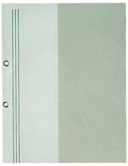 Skoroszyt oczkowy biały 1/2 A4 (50 szt.) 300g KIEL-TECH 1-00753