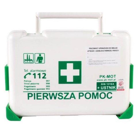 APTECZKA PRZEMYSŁOWA BD Z WIESZAKIEM ŚCIENNYM (DIN 13164 USTNIK)