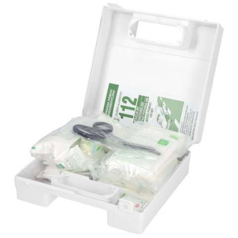 APTECZKA PRZENOŚNA BDR Z WIESZAKIEM ŚCIENNYM (DIN 13164 USTNIK)