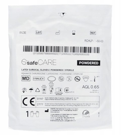 Rękawice lateksowe (1para) do apteczki