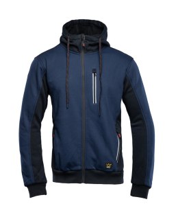 SEVEN KINGS BLUZA DRESOWA Z KAPTUREM PRO GRANAT