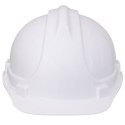 HEŁM PRZEMYSŁOWY BRATEK-3 Z PASKIEM BIAŁY