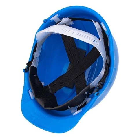 HEŁM PRZEMYSŁOWY BRATEK-3 Z PASKIEM NIEBIESKI