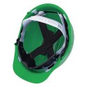 HEŁM PRZEMYSŁOWY BRATEK-3 Z PASKIEM ZIELONY