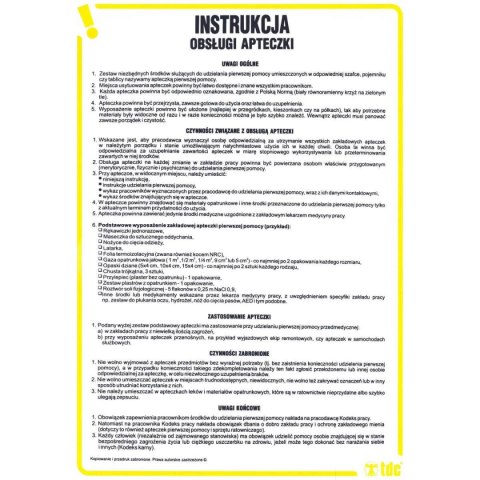 INSTRUKCJA OBSŁUGI APTECZKI - IA A09 DN CN