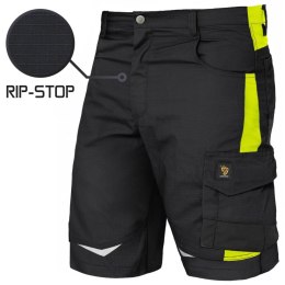 SPODNIE KRÓTKIE HELICON RIP-STOP BLACK