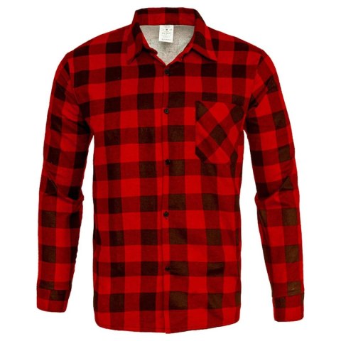 KOSZULA FLANELOWA CZERWONA