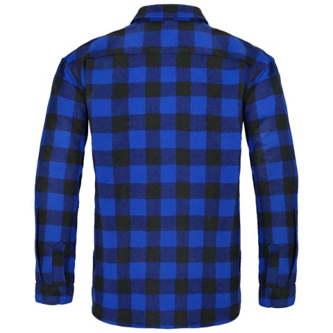 KOSZULA FLANELOWA FLANCO NIEBIESKA