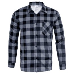 KOSZULA FLANELOWA SZARA