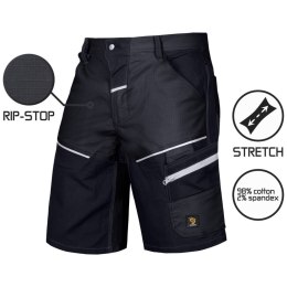 SPODNIE KRÓTKIE LANDER SPANDEX BLACK