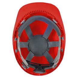 PRZEMYSŁOWY HEŁM OCHRONNY MORION CZERWONY