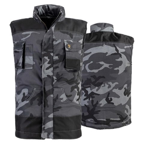 BEZRĘKAWNIK OCIEPLANY PROMAN 260 MORO SZARY