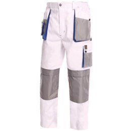 SPODNIE DO PASA PROMAN 290 BIAŁE