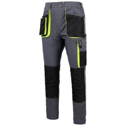 SPODNIE DO PASA PROMAN STRETCH 250 SZARY ŻÓŁTY
