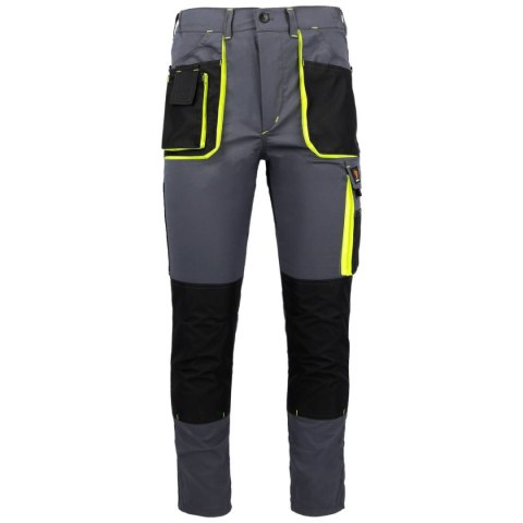 SPODNIE DO PASA PROMAN STRETCH 250 SZARY ŻÓŁTY