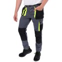 SPODNIE DO PASA PROMAN STRETCH 250 SZARY ŻÓŁTY