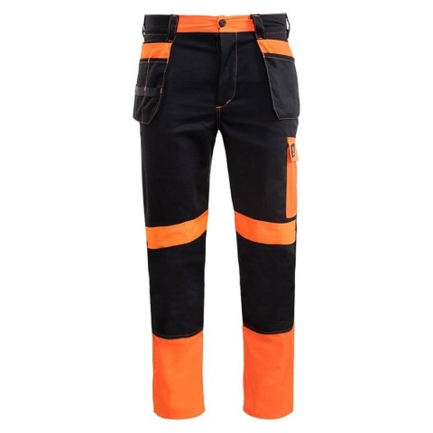 SPODNIE DO PASA PROMONTER 260 CZARNO POMARAŃCZOWE HVP