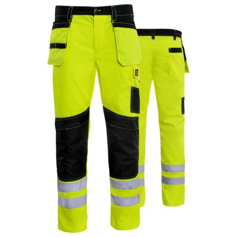 SPODNIE DO PASA PROMONTER 260 ŻÓŁTE HV