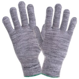 RĘKAWICE OCHRONNE BAWEŁNIANO POLIESTROWE X-GREY