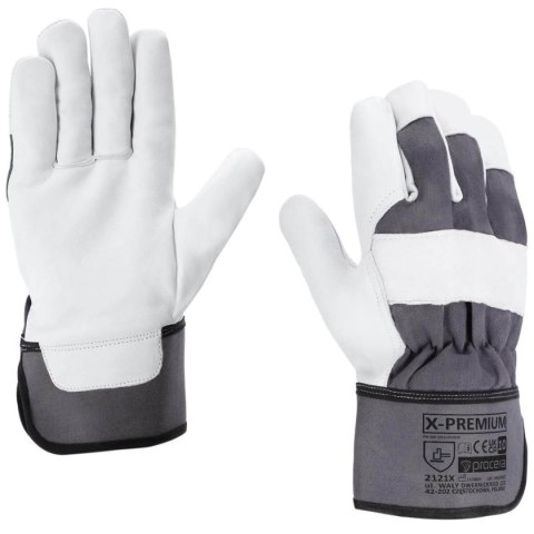 RĘKAWICE WZMOCNIONE KOZIĄ SKÓRĄ X-PREMIUM