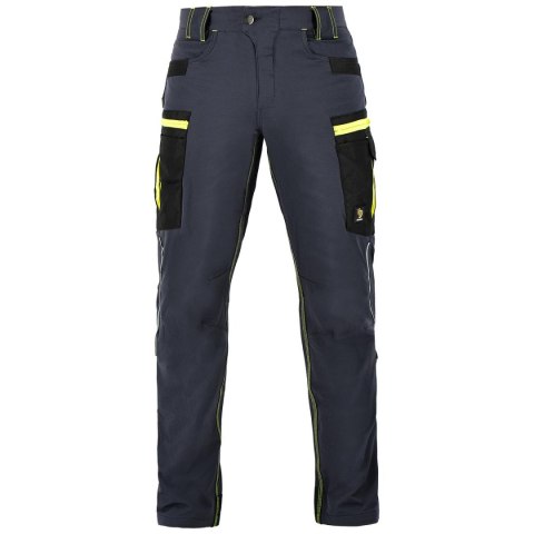 SPODNIE DO PASA ZICO ELASTYCZNE ANTRACYT/CZARNY