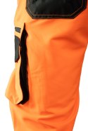 SPODNIE DO PASA FLASH OSTRZEGAWCZE POMARAŃCZ SKF006 KAT II