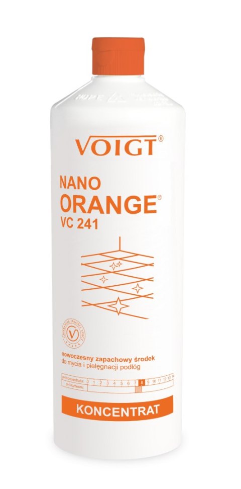 Koncentrat do mycia i pielęgnacji podłóg 1L VC241L, Voigt Nano Orange