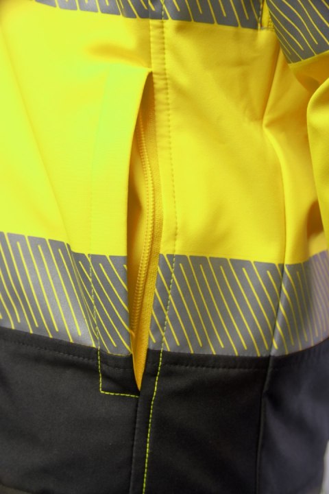 SEVEN KINGS FLASH KURTKA SOFTSHELL OCIEPLANY HIVI SKF007 ŻÓŁTY