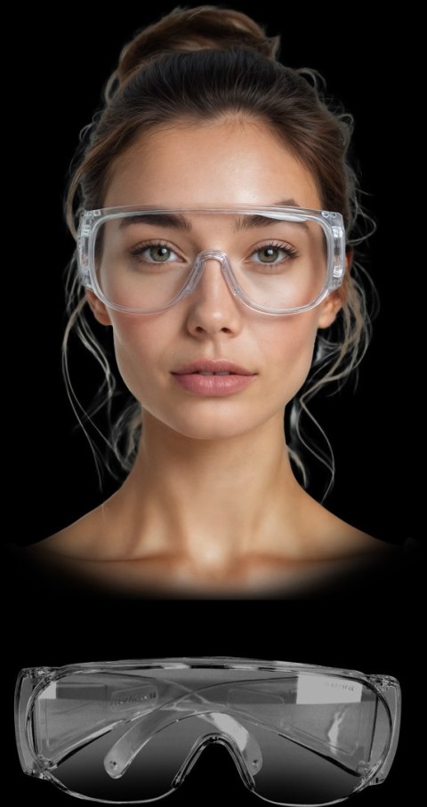 Okulary ochronne transparentne GOG-ICE T REIS