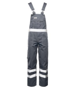 SPODNIE OGRODNICZKI / ODBLASK - Niebieski/odbask 17353 56